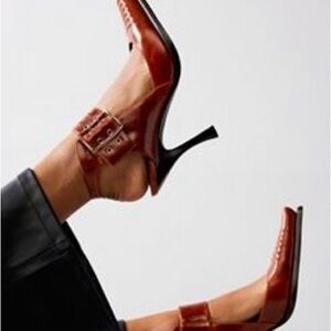 Jeffrey Campbell.     Elegant Brown High Heels….so fun!!